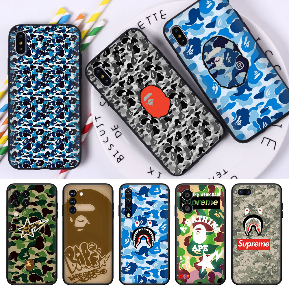 ฝาครอบป้องกันRealme 5 5i 5s 6i 5Pro 6 6S 6Pro 7 7i 7Pro C17 Q XT X2 K5 3 3Pro E559 Bapeเคสโทรศัพท์