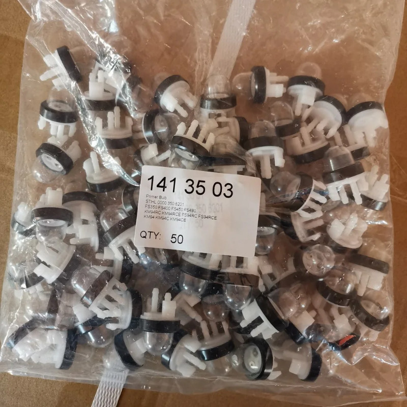 50 Pieces Primer Bulb FS 350 400 450 480 FS350 FS400 FS450 FS480 KM94RC KM94RCE FS94RC FS94RCE KM94