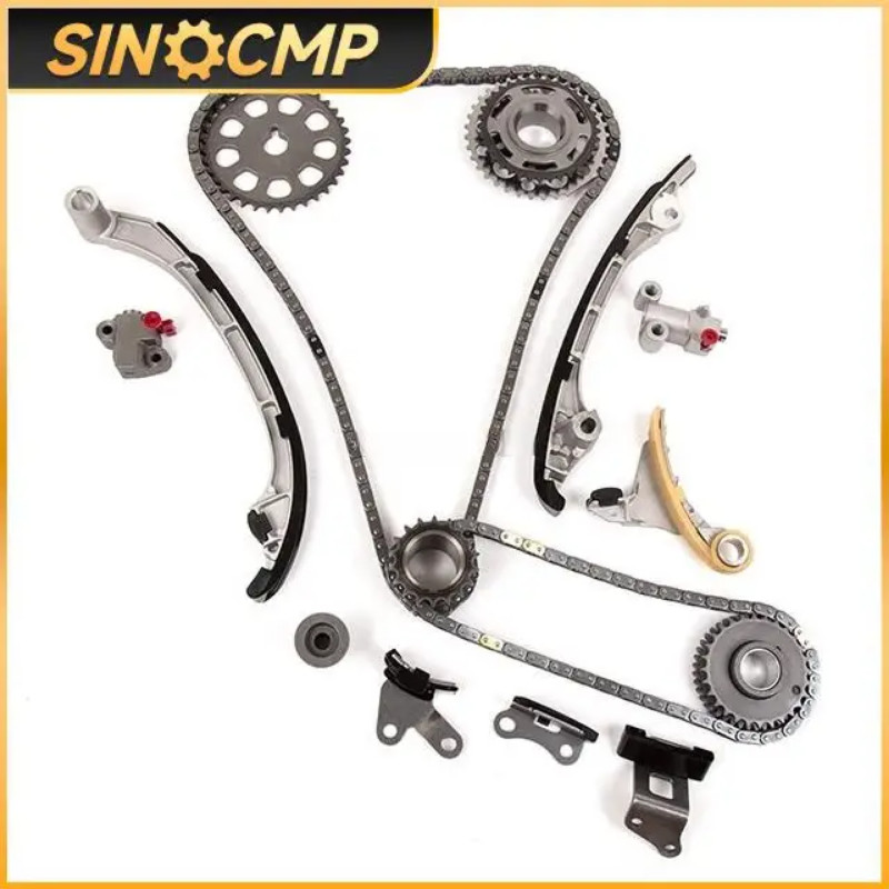 1Set Timing Chain Kit 13597-75020 13521-75021 13506-75070 13507-75030 For 05-16 Toyota Tacoma 2.7L