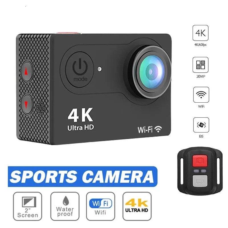 Go Sport Pro Weatherproof กล้องแอคชั่น Ultra HD 4K - 1080P 30FPS 20 W251128