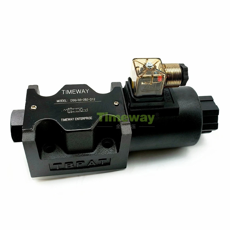 TIMEWAY DSG Hydraulic Solenoid Operated Valve DSG-03-2B2 Directional Valve DSG-03-2B2-D12 Control V