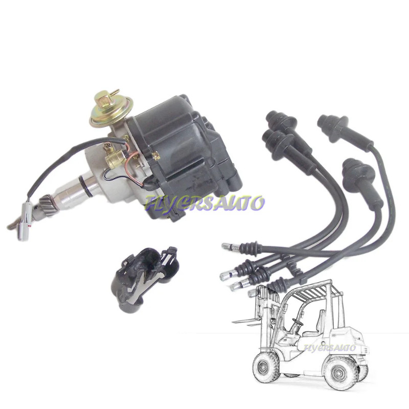 19030-78151-71 DISTRIBUTOR ASSEMBLY WITH CABLE OR WITHOUT CABLE for TOYOTA 4Y FORKLIFT PARTS 5F 6F