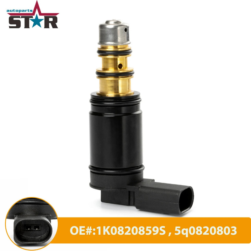 6SEU14C 7SEU16C AC Compressor Control Solenoid Valve For Volkswagen MK5 MK6 5q0820803 1K0820859S 5q