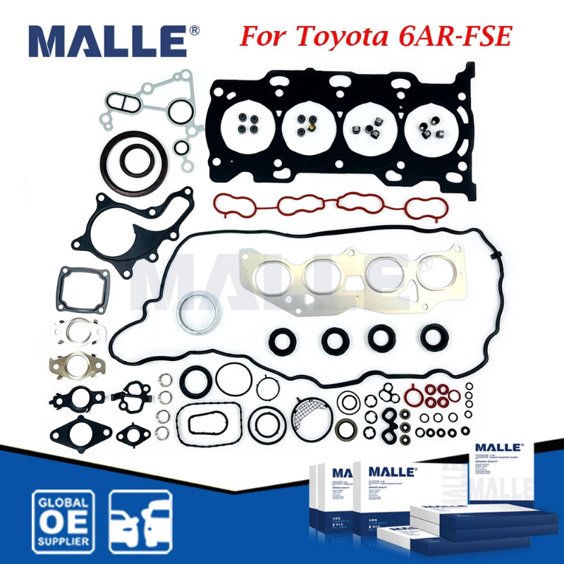 Engine Full Overhaul Gasket Kit For Toyota 6AR 6ARFSE ASV61 Lexus Camry ES200 XV50 XV60 V5 2.0L Aut