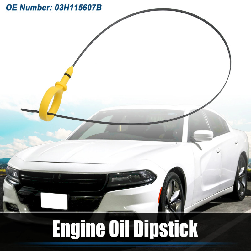 UXCELL Engine Oil Dipstick Engine Oil Fluid Level Dipstick for Audi Q7 3.6L V6 A/T Base Sport Utili