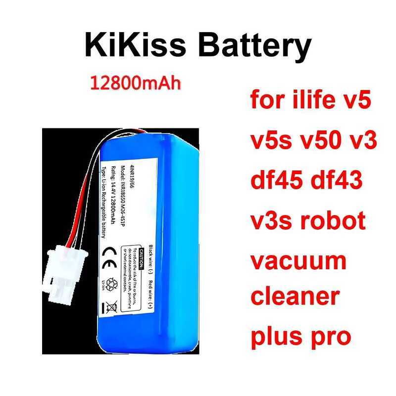 For Ilife V5 V5s V50 V3 DF45 DF43 V3s Robot Vacuum Cleaner Plus Pro INR18650 M26-4S1P Battery