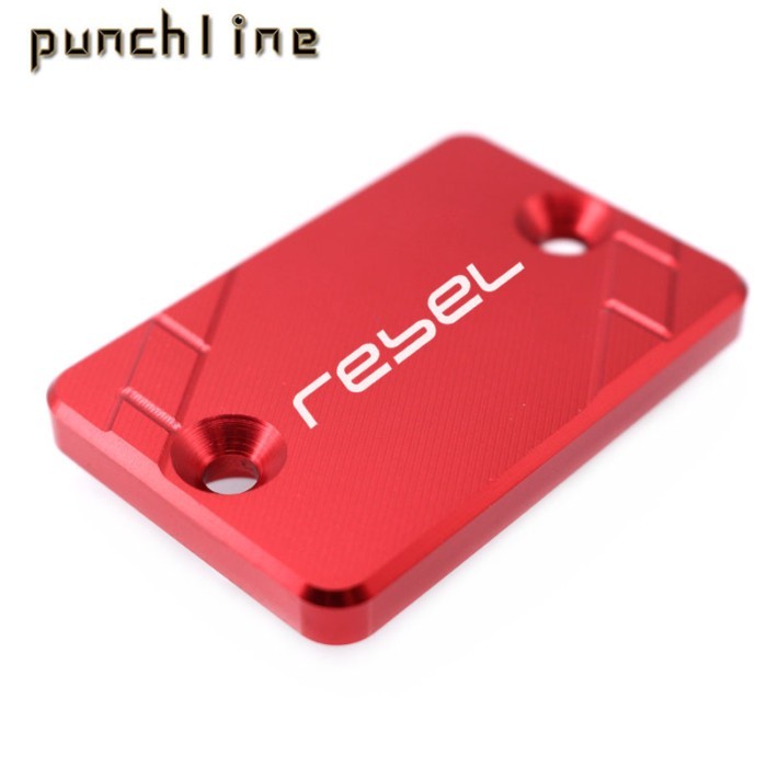Fit For REBEL 250 REBEL 300 REBEL 500 2017-2021 REBEL250 REBEL300 rear brake fluid reservoir cap co