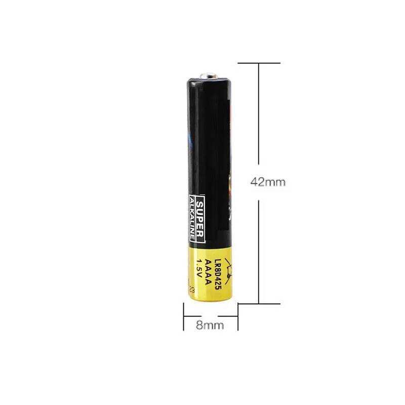 C 6Pcs 1.5V E6 AAAA Primary Battery Alkae Battery Dry Battery Pen Battery Bluetooth Headset