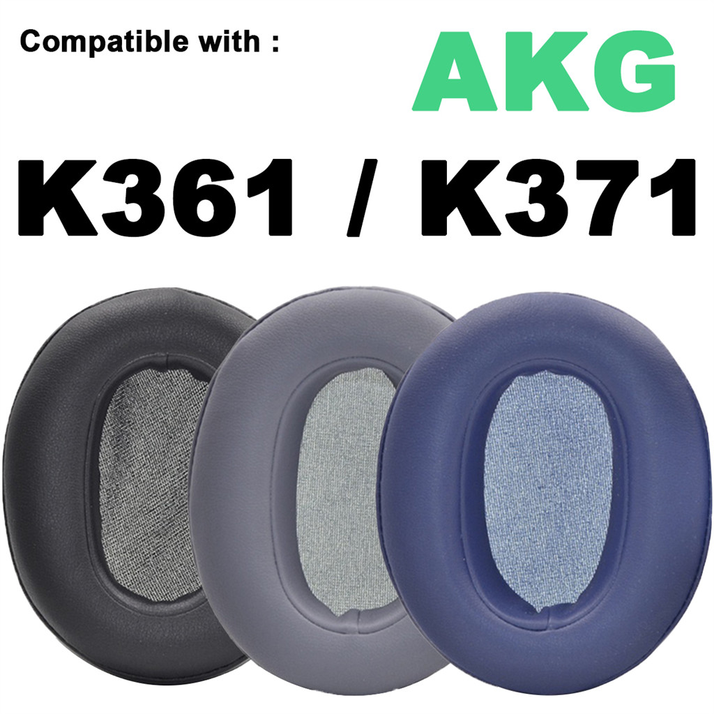 เหมาะสําหรับ AKG K361 K371 เปลี่ยนหูฟังฟองน้ําแผ่นรองหูฟัง