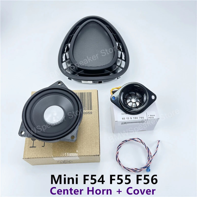 Center Console Speakers Cover For BMW Mini F54 F55 F56 Series High Quality Midrange Loudspeaker Hif