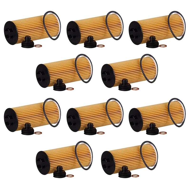 10Pcs 11428570590 Oil Filter 15Mm Filter For BMW Mini Coope X1 F45 F46 F48 F54 F55 F56 Accessories