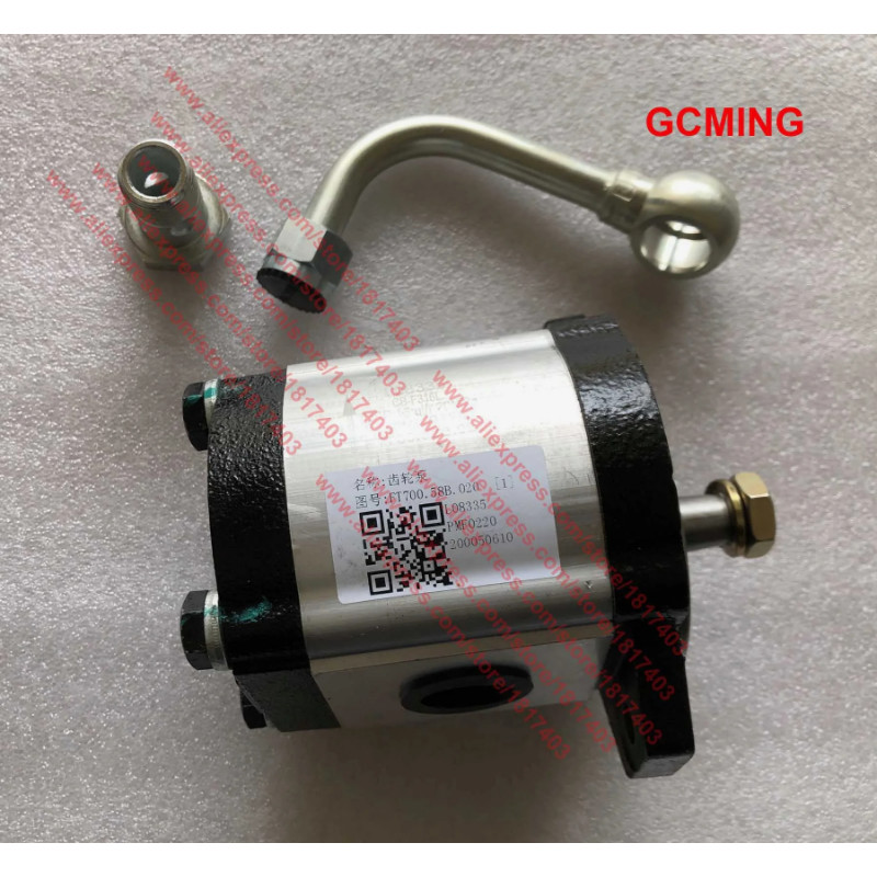 FOTON Lovol FT700.58B.020 ( CBJ30-F16L-F3T5 / CB-F316L ) Gear Pump + FT700.58G.021a Oil Pipe + FT65