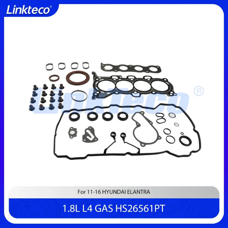 Engine part cylinder head Full gasket set Fit 1.8 2.0 T L L4 GAS For 11-16 1.8L 2.0L HYUNDAI ELANTR