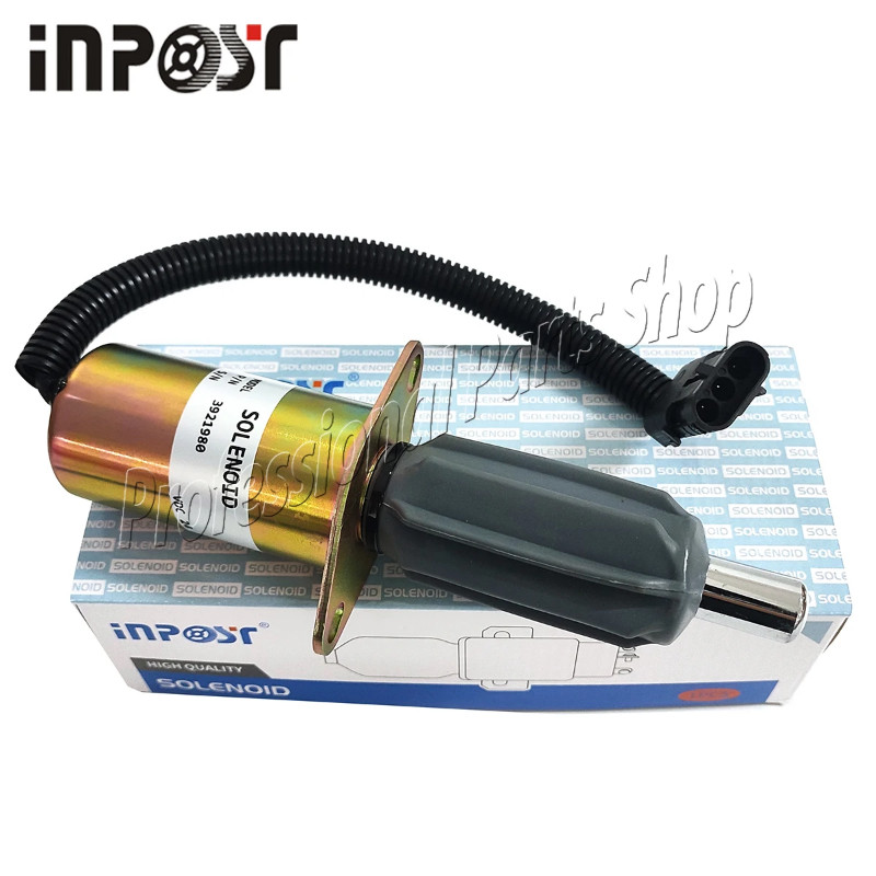 3921980 Fuel Shutdown Solenoid Valve 3921980, 3918601 24V FOR Cummins 6CT/6CTA 24V