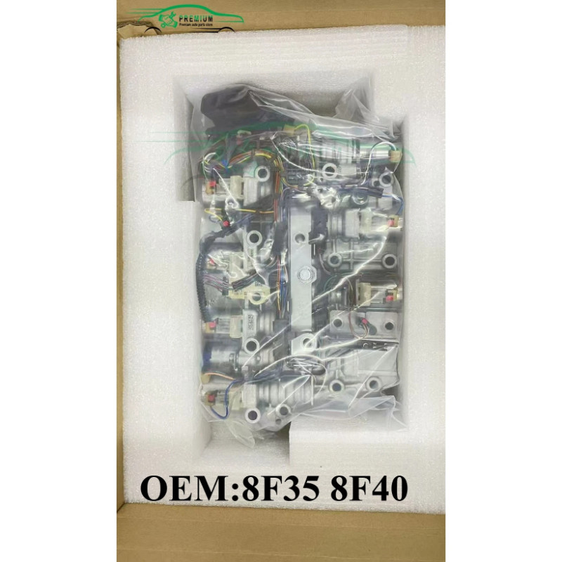 8F35 Valve Body   8-SPEED Automatic Transmission Valve Body With Solenoids And Wiring Harness fit F