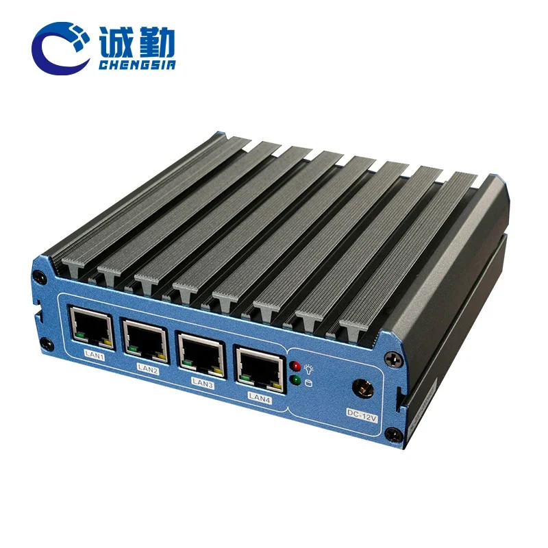 J4125 J4105/N4100 Pfsense Computer PC 4LAN  Celeron N5000/J5005 X86 Linux Fanless Industrial Soft R