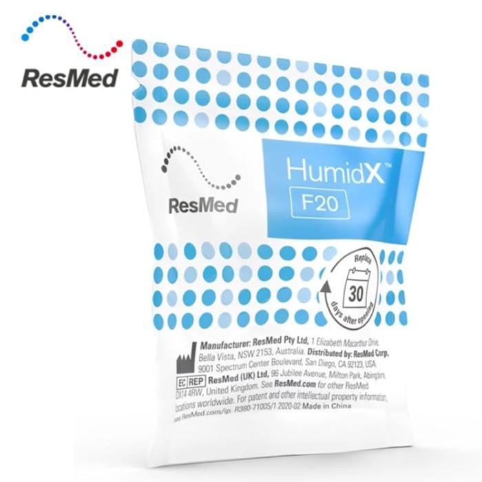 Resmed Airfit F20 Filters Humidx Humidifier Filters for F20 Full Mask CPAP Mask Nasal Mask Waterles