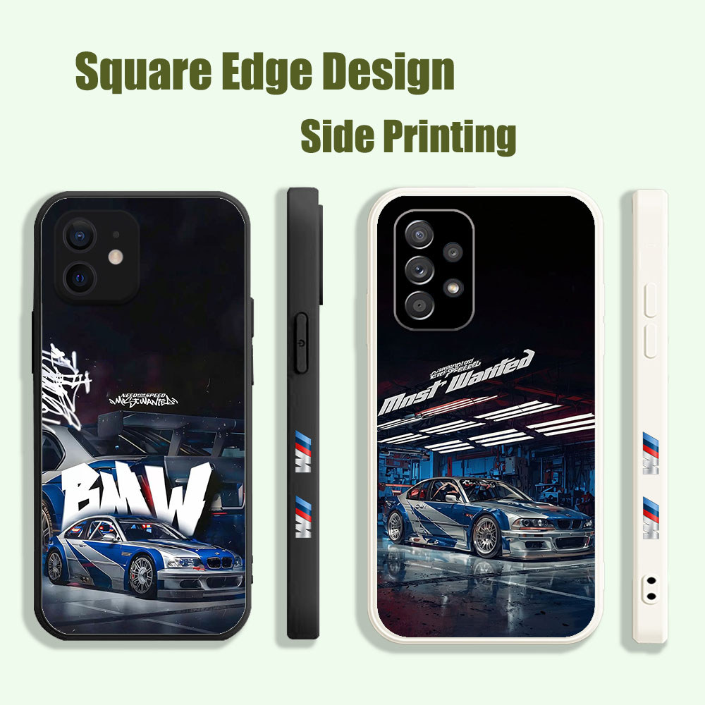 ปลอกสําหรับ OPPO Reno5 Z OPPO A94 A8 A31 A5 2020 A1K A7X A52/A72/A92Bmw M4 Gt4 SZA21 เคสโทรศัพท์ขอบส