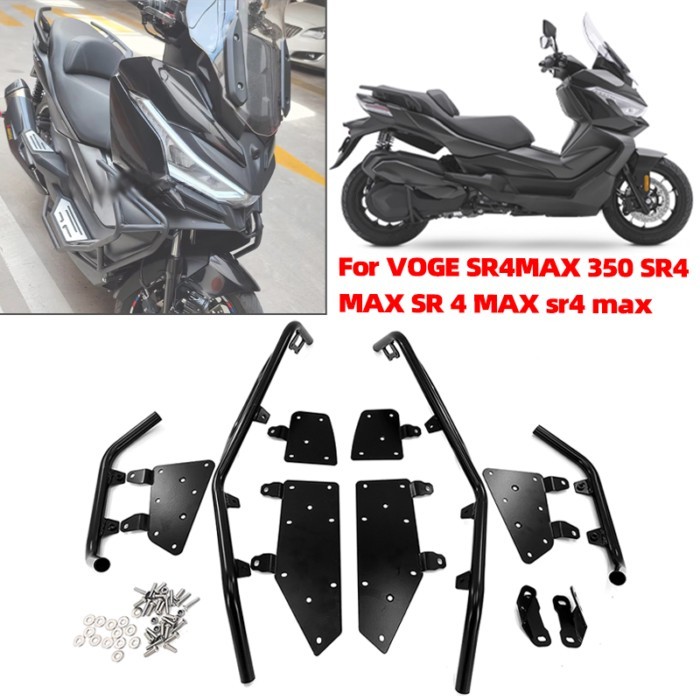Fit For VOGE SR4MAX 350 SR4 MAX SR 4 MAX sr4 max Motorcycle Highway Engine Guard Bumper Stunt Cage