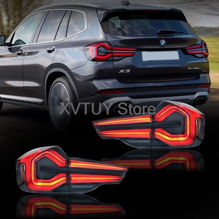 LED Tail Light Kit For BMW X3 G08 2018-2021 Year Car Tail Lamp Work Fogger Stop Brake Lights Assemb
