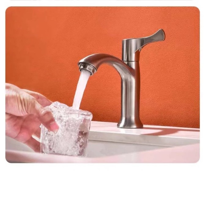 Single-cooled Faucet Net Nozzle Bathroom Faucet Kitchen Hand Washing Basin Is Universal Single-cool