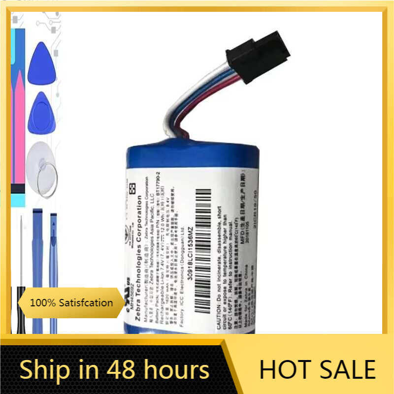 1500mAh Printer แบตเตอรี่ for Zebra MZ220, MZ320 BT17790-1/BT17790-2 - Stable Power