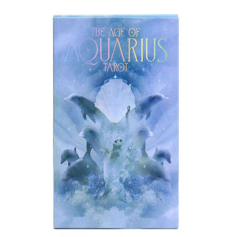 2025 Aquarius Tarot Age of Aquarius Tarot การ์ดภาษาอังกฤษ