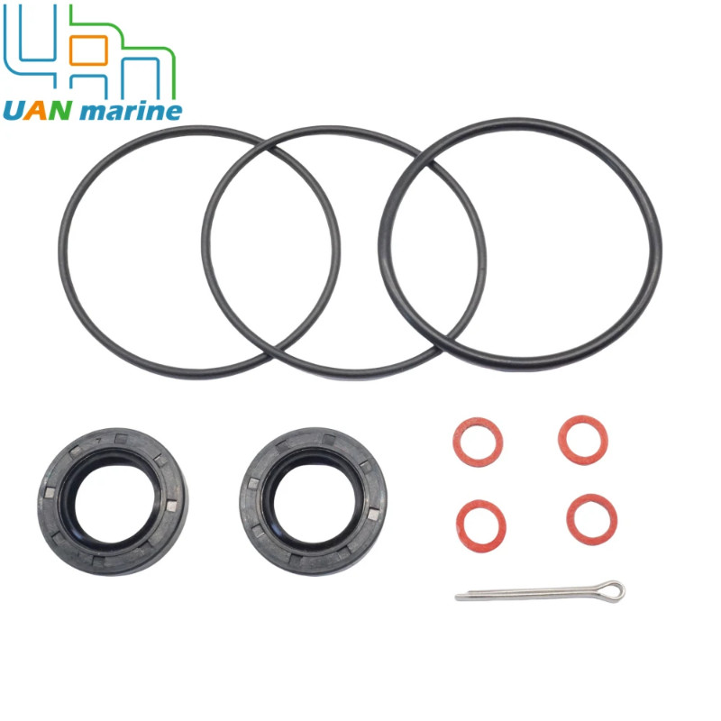 93101-20M07 O-ring Outboard Lower Unit Prop Shaft Gearcase Oil Seal Kits for Yamaha 2/4 stroke 20 2