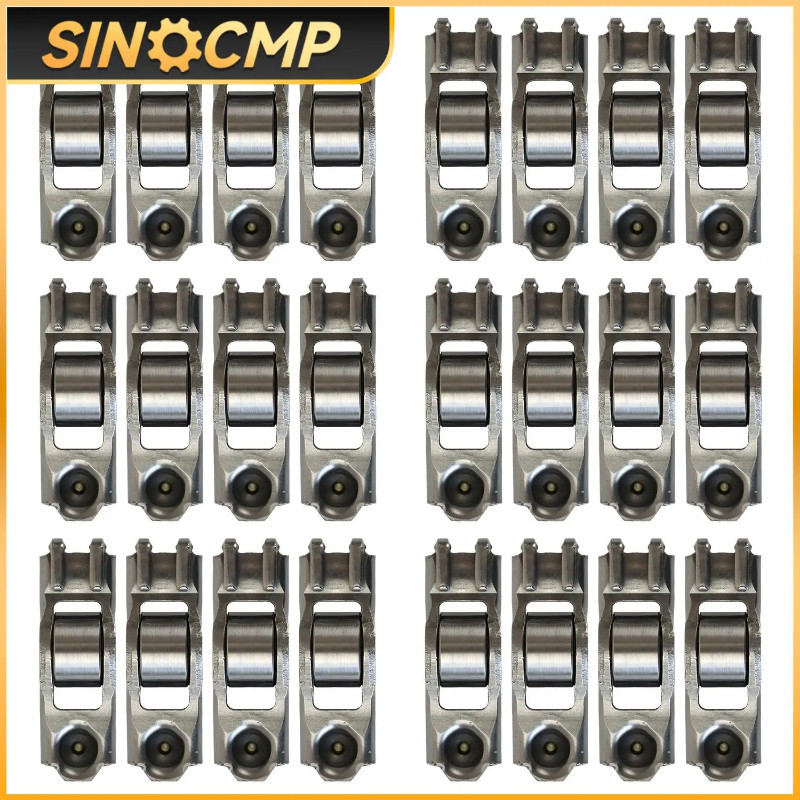 24pcs Engine Rocker Arms For BMW X4 X5 X6 3.0 D N57 11337797710 11337812893 11338576634 13801-WA010