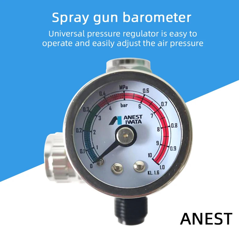 Anest  IWATA Spray Gun Special Pressure Regulator Air Pressure Regulator Valve Gun Tail Pressure Ga