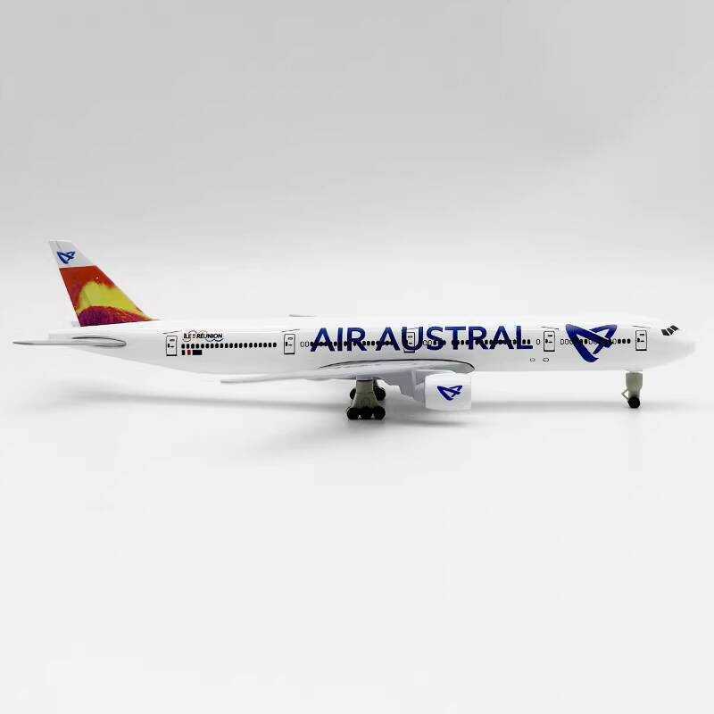 20ซม.โลหะผสมเครื่องบินรุ่นโลหะผสมStatic Niเครื่องประดับฝรั่งเศสสํารองAir Point Want Want Want 777 Ni