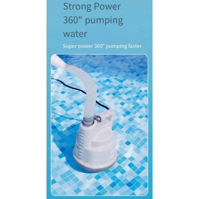 Original and genuine large household swimming pool drain pump suction pump outdoor pool bath water