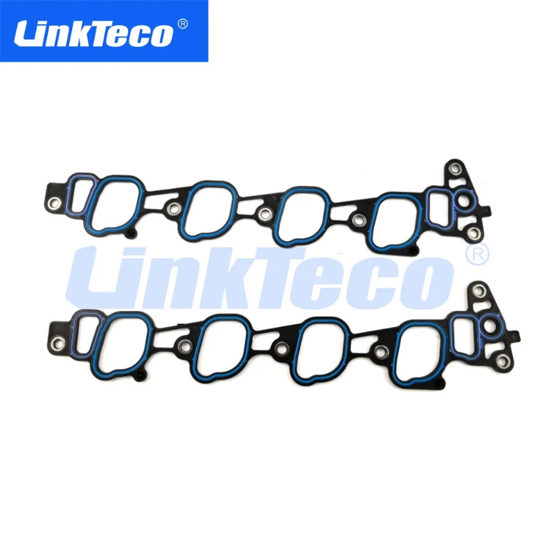Molded Rubber Intake Manifold Gasket For 99-04 4.6 V8 Ford E-150 F-150 HERITAGE MUSTANG MERCURY Lin