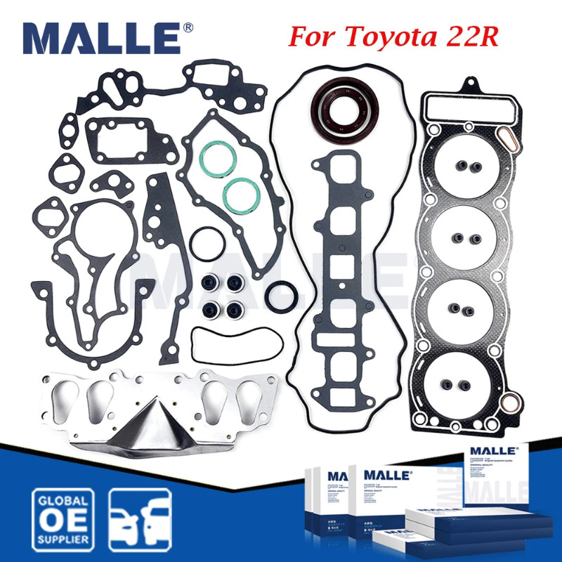 22R Engine Full Overhaul Gasket Kit For Toyota Dyna 200 Land Cruiser Hilux 2.4L Car Accessories 041