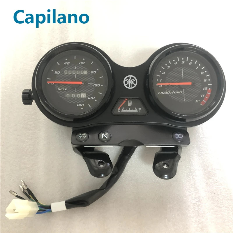 motorcycle YBR125 5VL speedometer Meter gauge moto tacho clock for Yamaha 125cc YBR 125 speedo mete