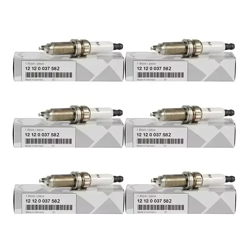 4/6PCS 12120037582 ZR5TPP33-S Iridium Spark Plug For BMW E90 E91 E92 F10 F13 135i 435i 535i 640i X1