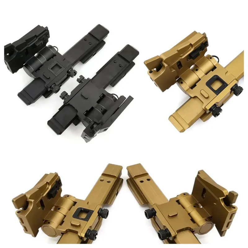 CNC Metal Flip Mount Riser System Side Flip Mount Set 0.41" 5/8" for Eotech G33 G43 558 3X Magnifie