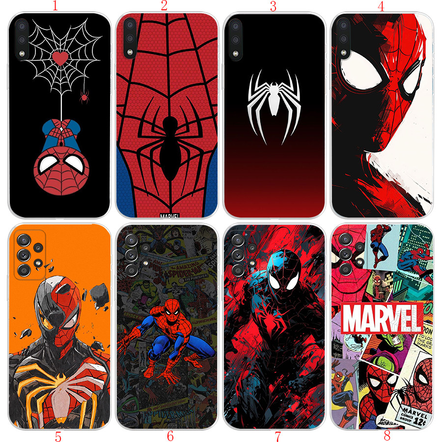 Xiao Mi 12 Pro POCO M6 Pro F6 Pro X6 Pro C65 N14 การ์ตูน spider6 เคสโทรศัพท์โปร่งใสนุ่ม