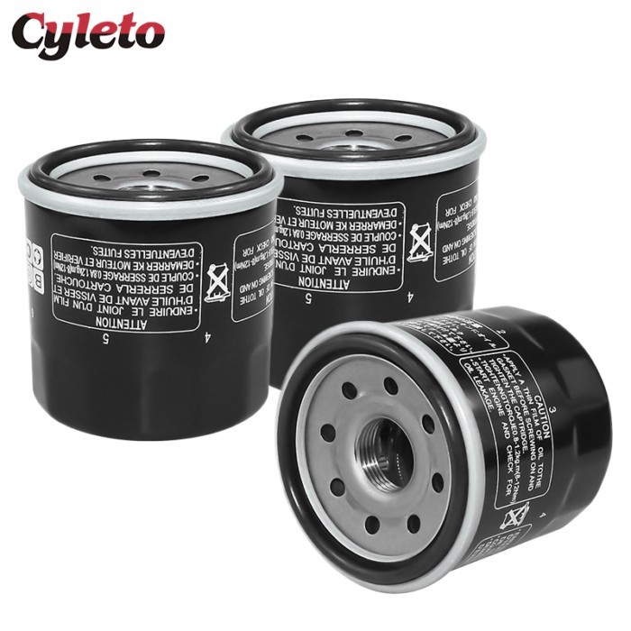 Motorcycle Oil Filter for Kawasaki Z750 Z750S Z1000 Ninja ZX600 ZX6R ZX6RR ZX636 ZX900 ZX9R ZX1000