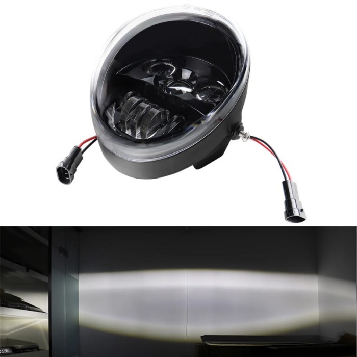 Motor Bike Lights V rod LED Projection Headlight