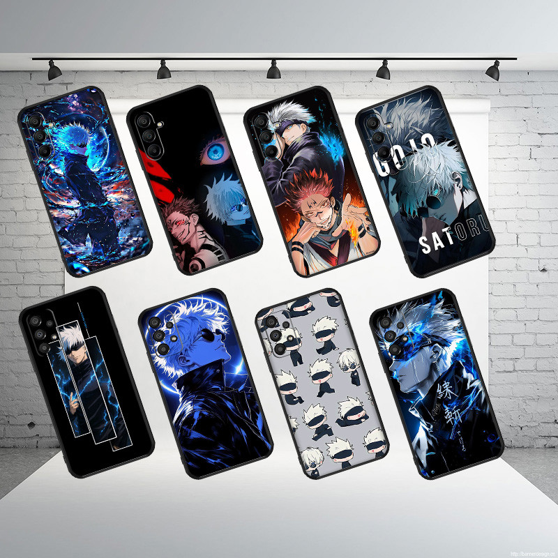 นุ่มสีดํา Xiaomi POCO F5 pro F6 pro f7 pro f7Ultra F8 PRO F8Ultra Gojo Satoru1 เคสโทรศัพท์