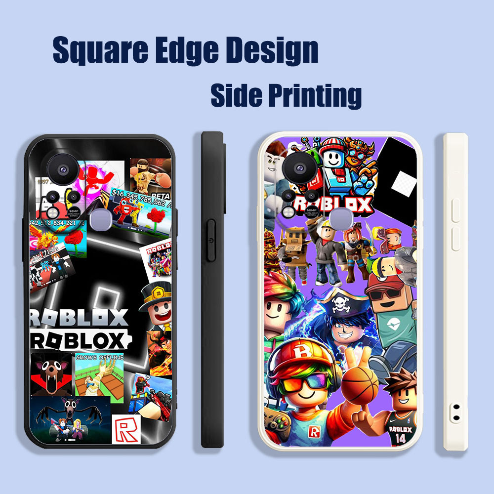 ปลอกสําหรับ Huawei Nova 3i 7i 8i 5T Y9S ROBLOX เกมน่ารักเพื่อน DJA08 เคสโทรศัพท์ขอบสี่เหลี่ยม