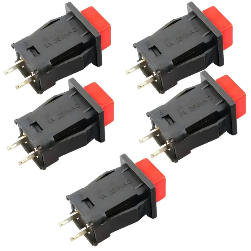 5PCS Switches Gasolines Engine Snow Blowers For Honda GX35 1A250V 2A125V Lawn Mowers Grass Trimmers