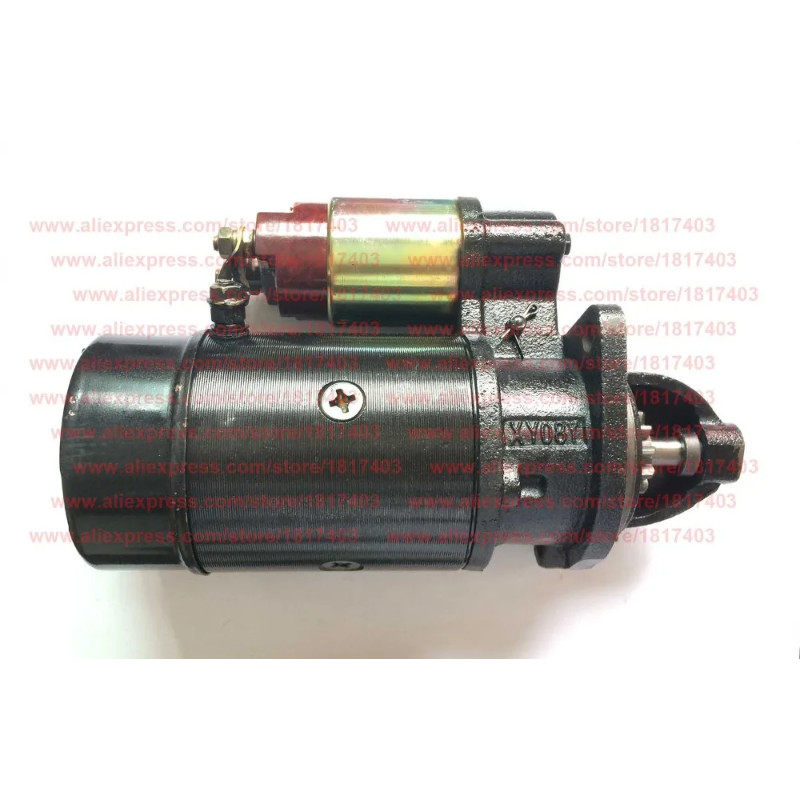 QD138Y Starter for Yangdong Y480T, Y480EPA, Y485T, and Y485EPA diesel engines
