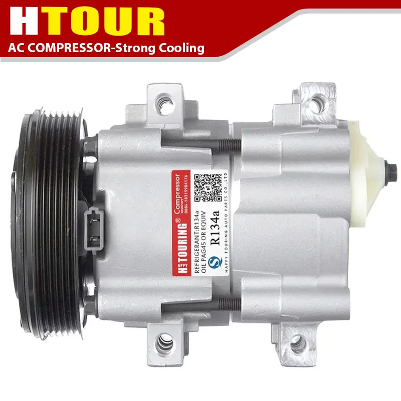 FS10 AC Compressor For Ford F150 F250 F350 F53 Bronco F8FH-19D629-DA F8FH19D629EA F0TZ19703E YCC193