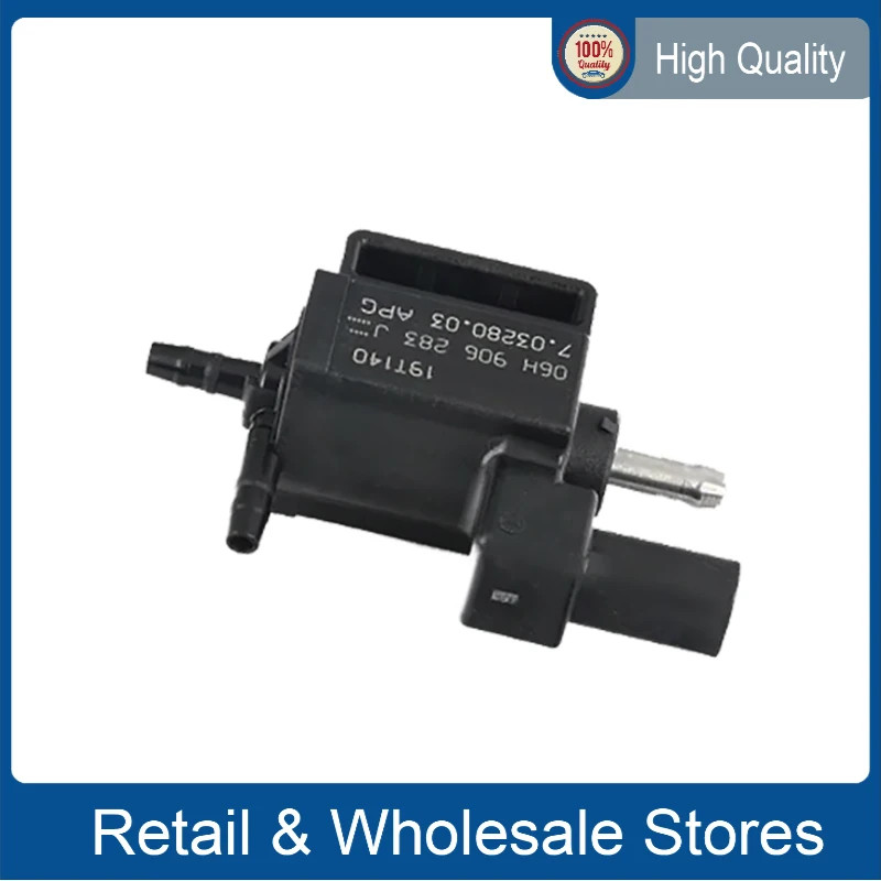 06H906283J Turbo Solenoid Valve 06H906283 7.03280.03 for A-UDI A4 S4 B8 8K 2014 Petrol 06H 906 283