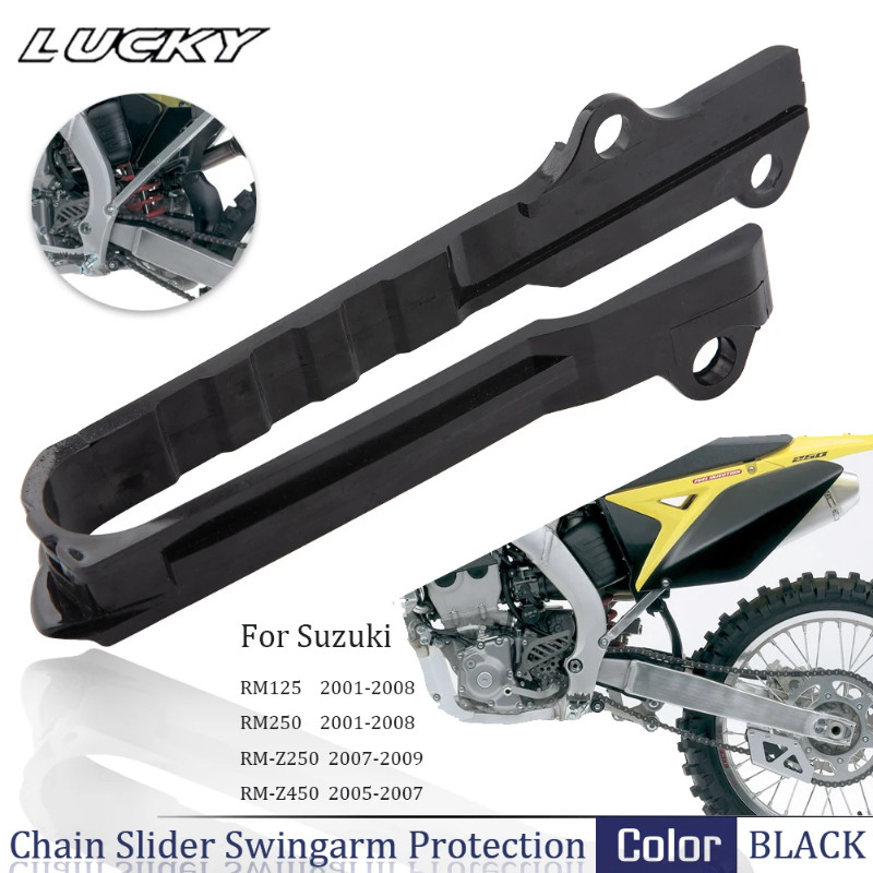 For Suzuki RM125 RM250 RMZ250 RMZ450 RM 125 250 450 2001 2007 2009 Motorcycle Chain Slider Swingarm