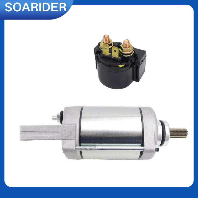 Starter & Relay for Kawasaki Brute Force KVF650 KSV700 750 4X4i KVF750 EPS Teryx4 750 KRT750 LE EPS