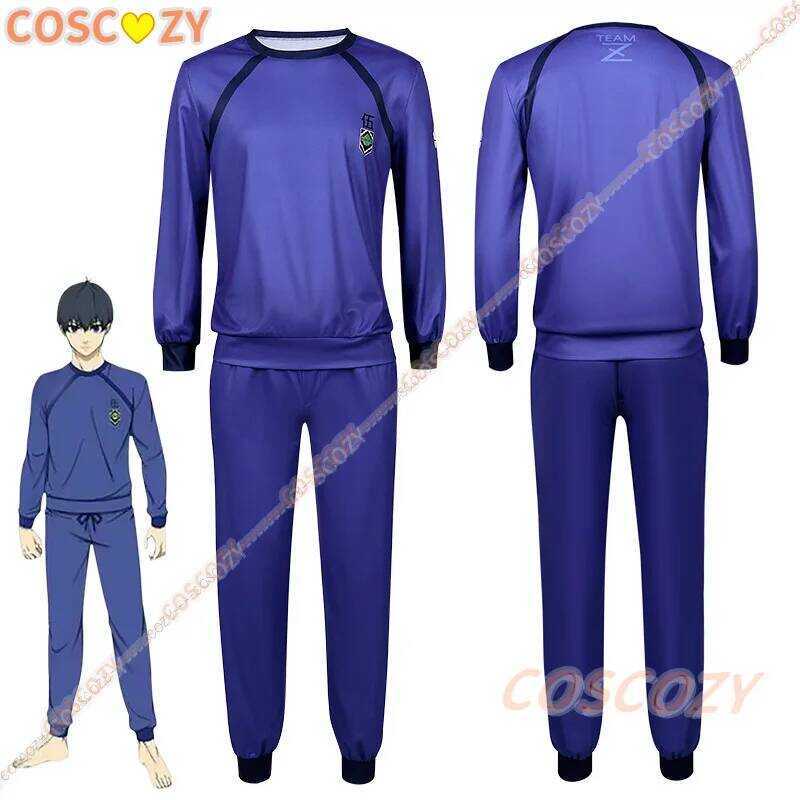 C Pajamas Reo Nagi Cosplay Costume Anime Blue Lock Cosplay Costume Bachira Isagi Chigiri Nightcloth
