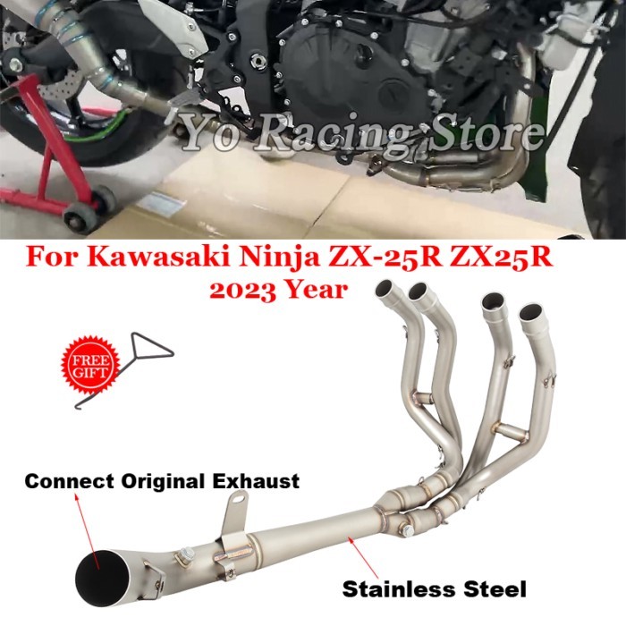 Slip On For Kawasaki Ninja ZX-25R ZX25R ZX 25R ZX25r 2023 Year Motorcycle Exhaust System Escape Sta